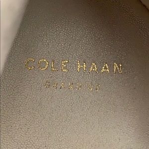 cole haan leather flats